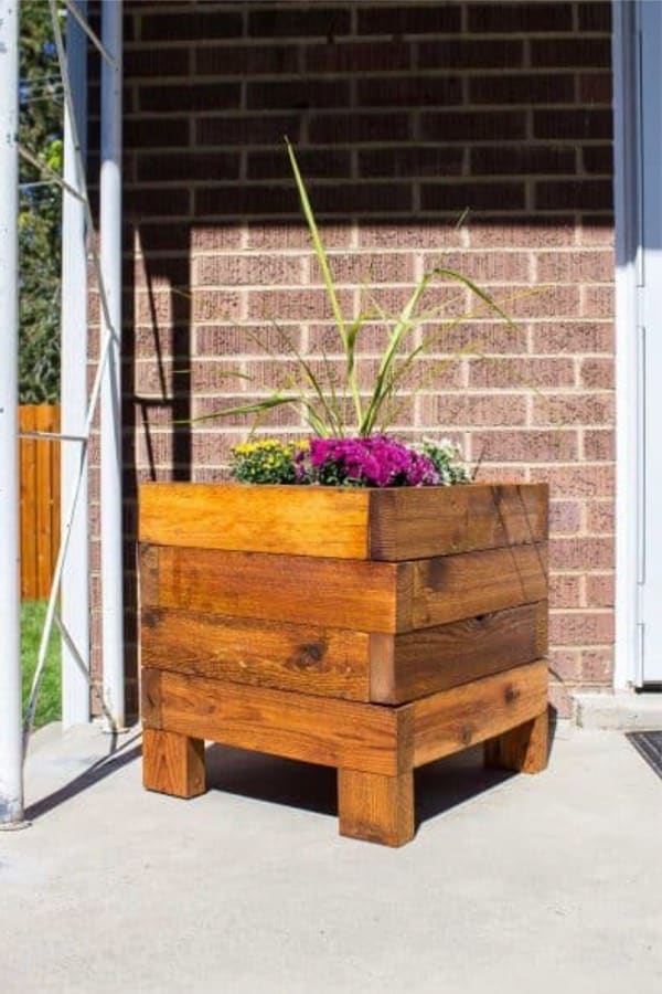 front porch planter box