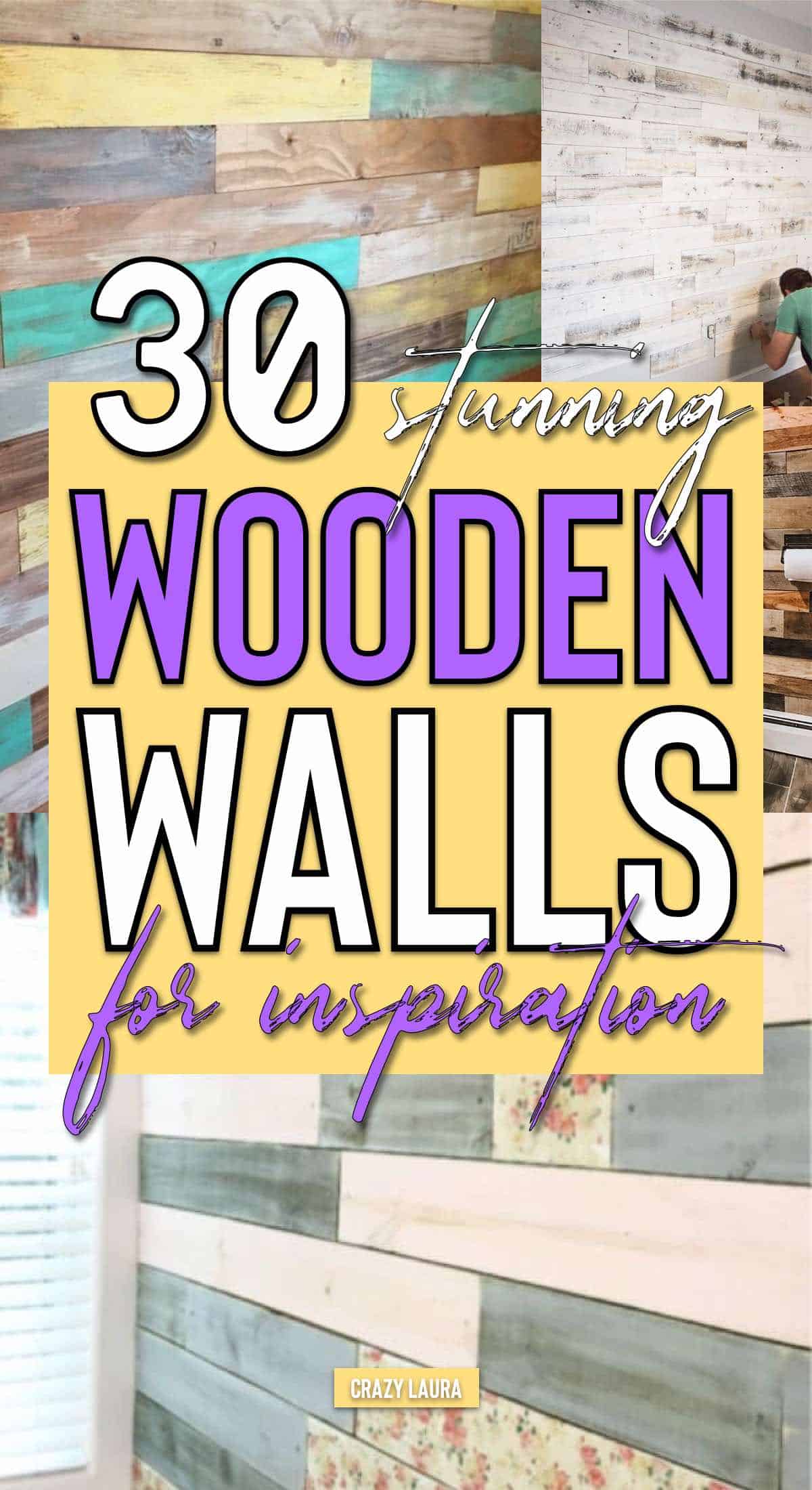 awesome diy wood wall