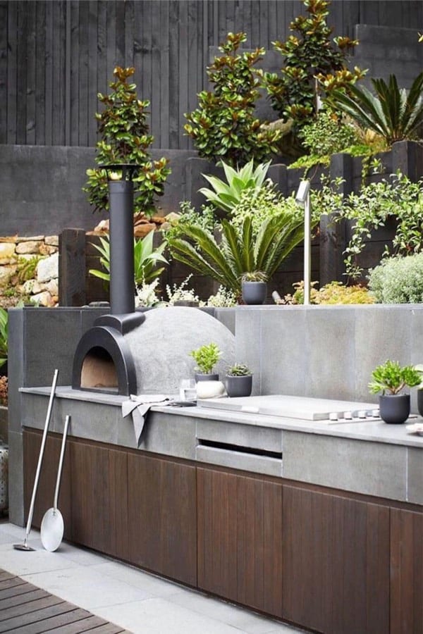 best concrete outdoor kitchen
