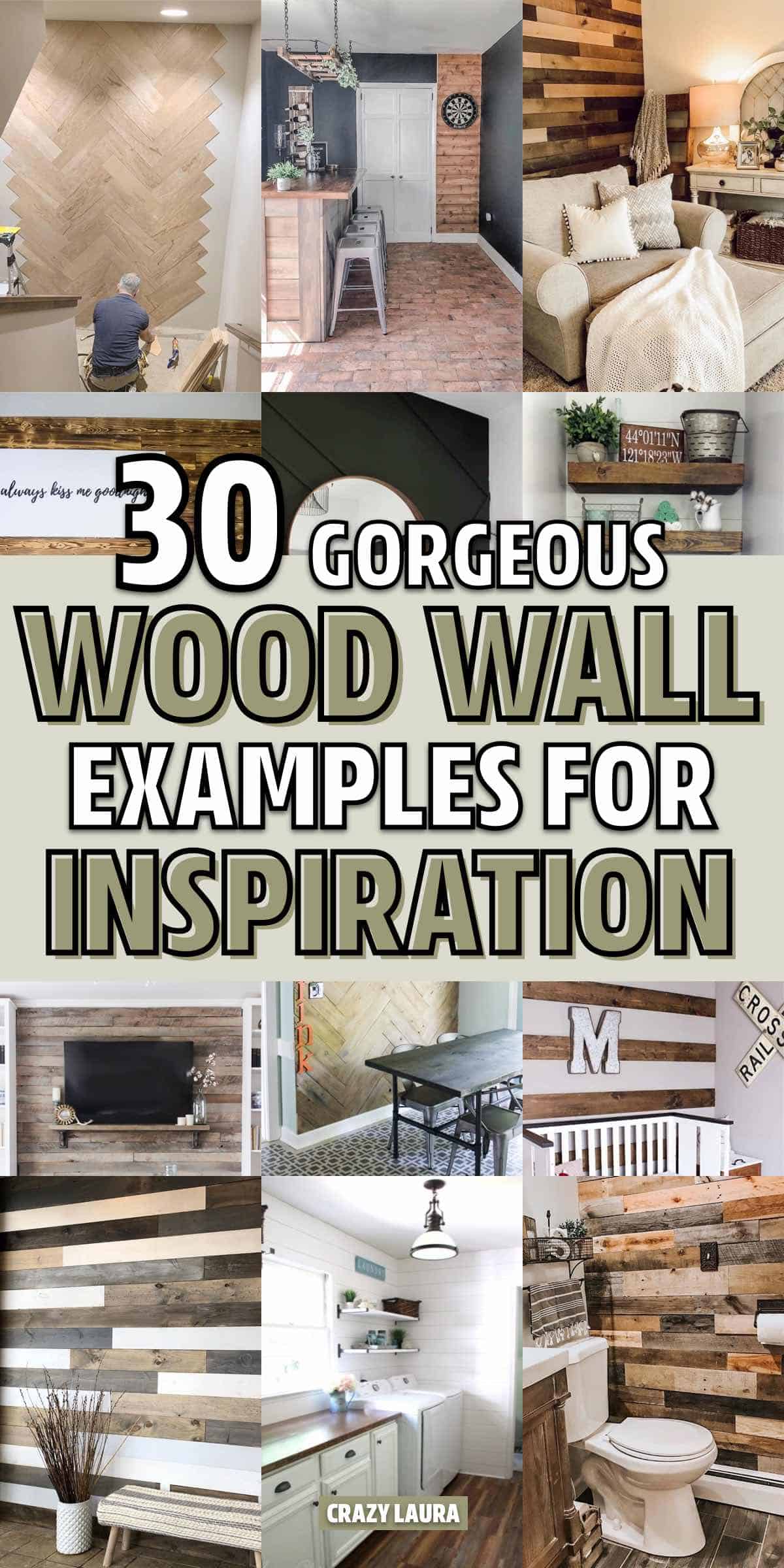 best inspiration for wood walls