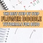 flower drawing tutorials for bujo