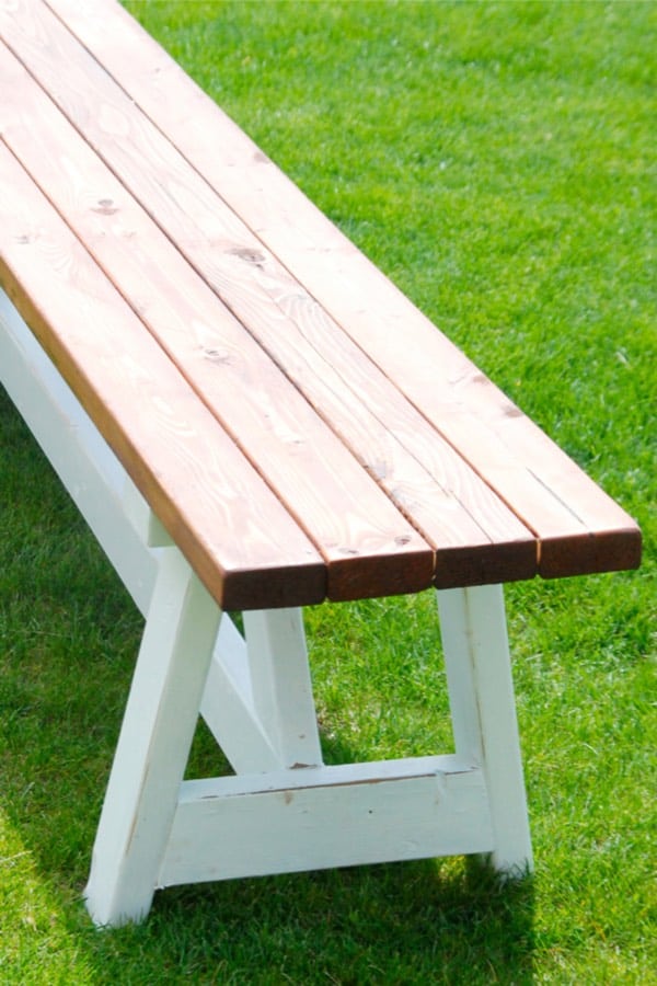 make your own farmhouse bench