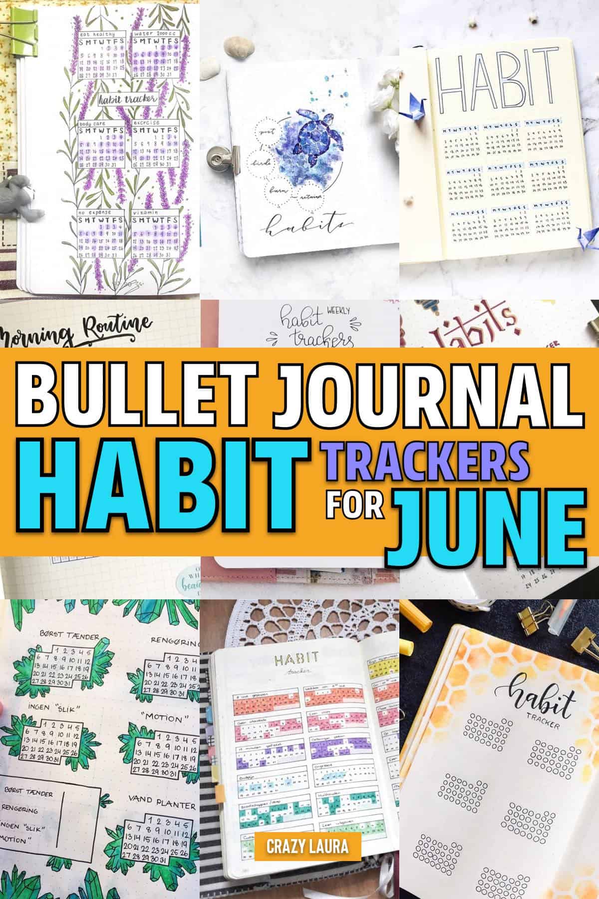 easy habit spreads for june