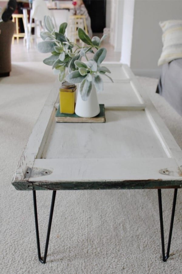 best recycled diy coffee table