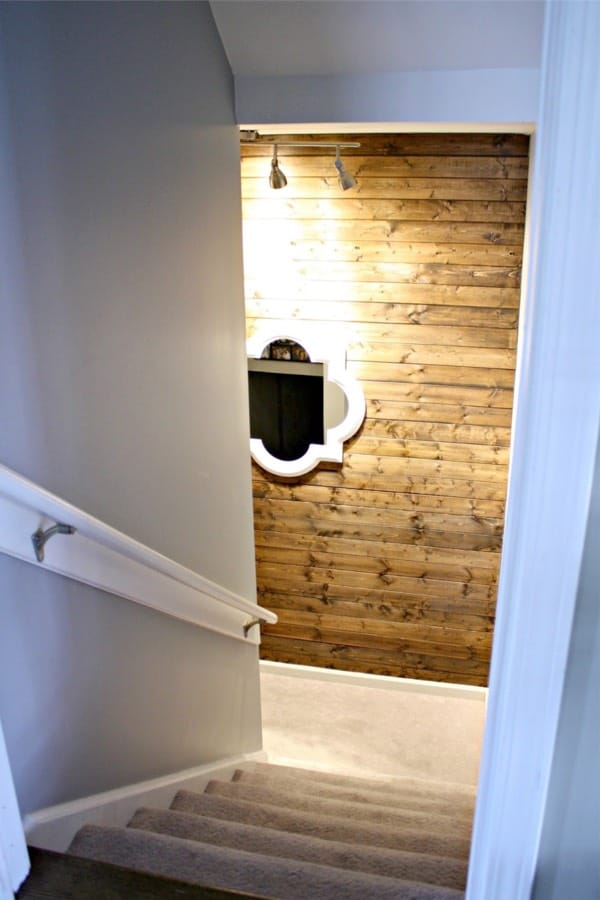 simple wooden wall ideas