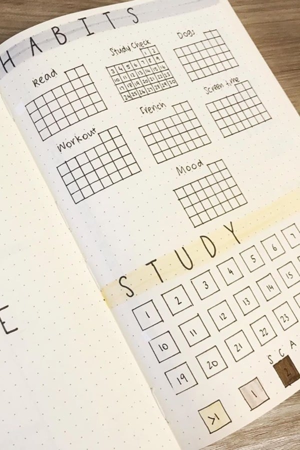 basic habit tracker