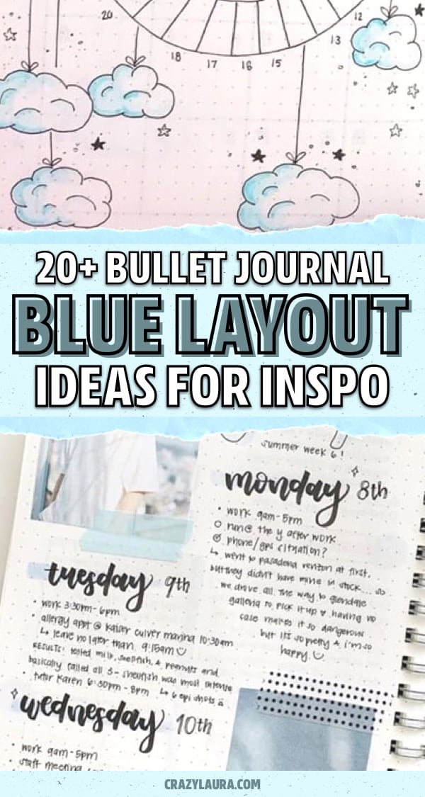 easy blue theme for journal