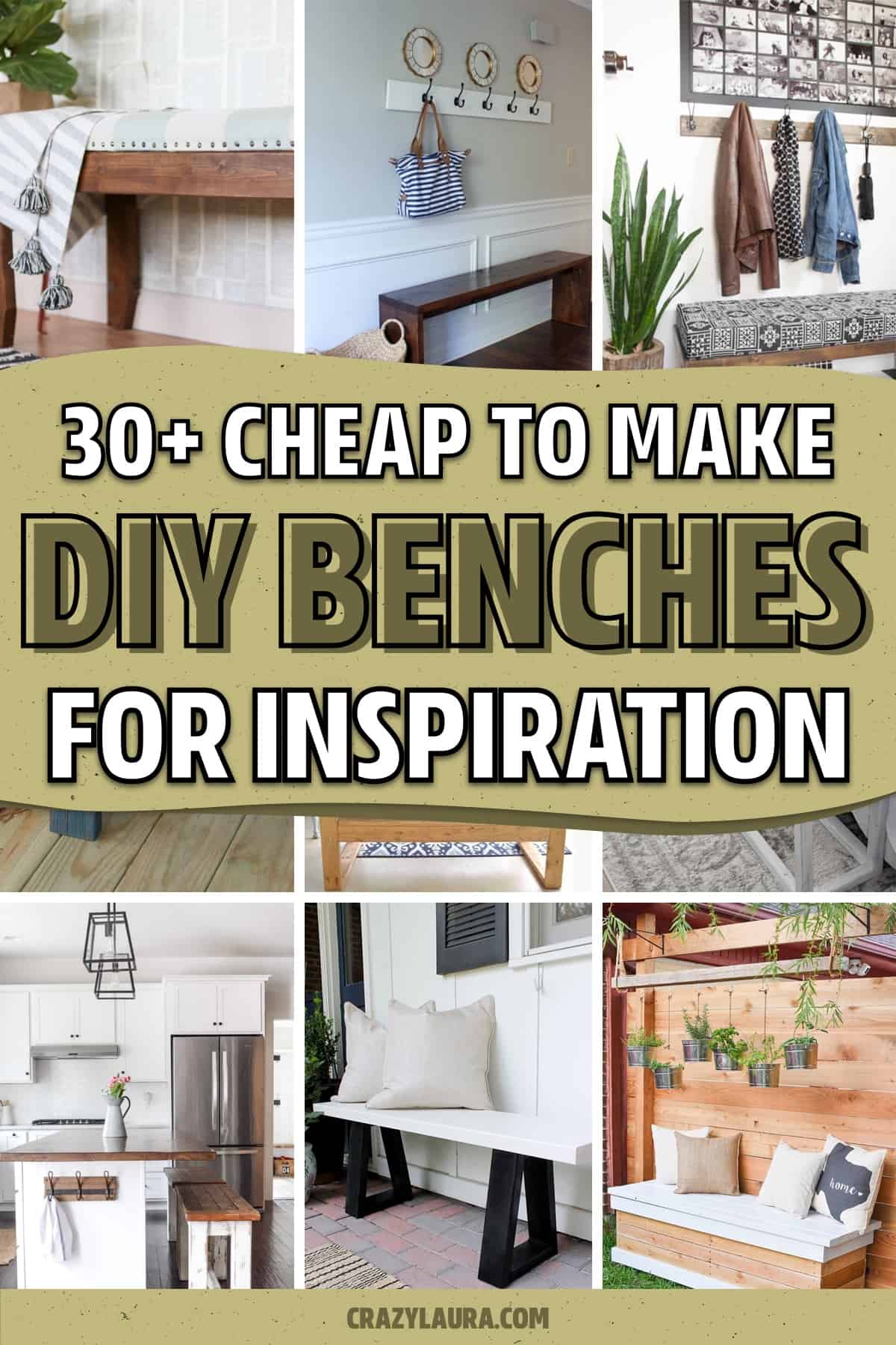 low cost diy bench examples