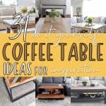 list of easy coffee table builds