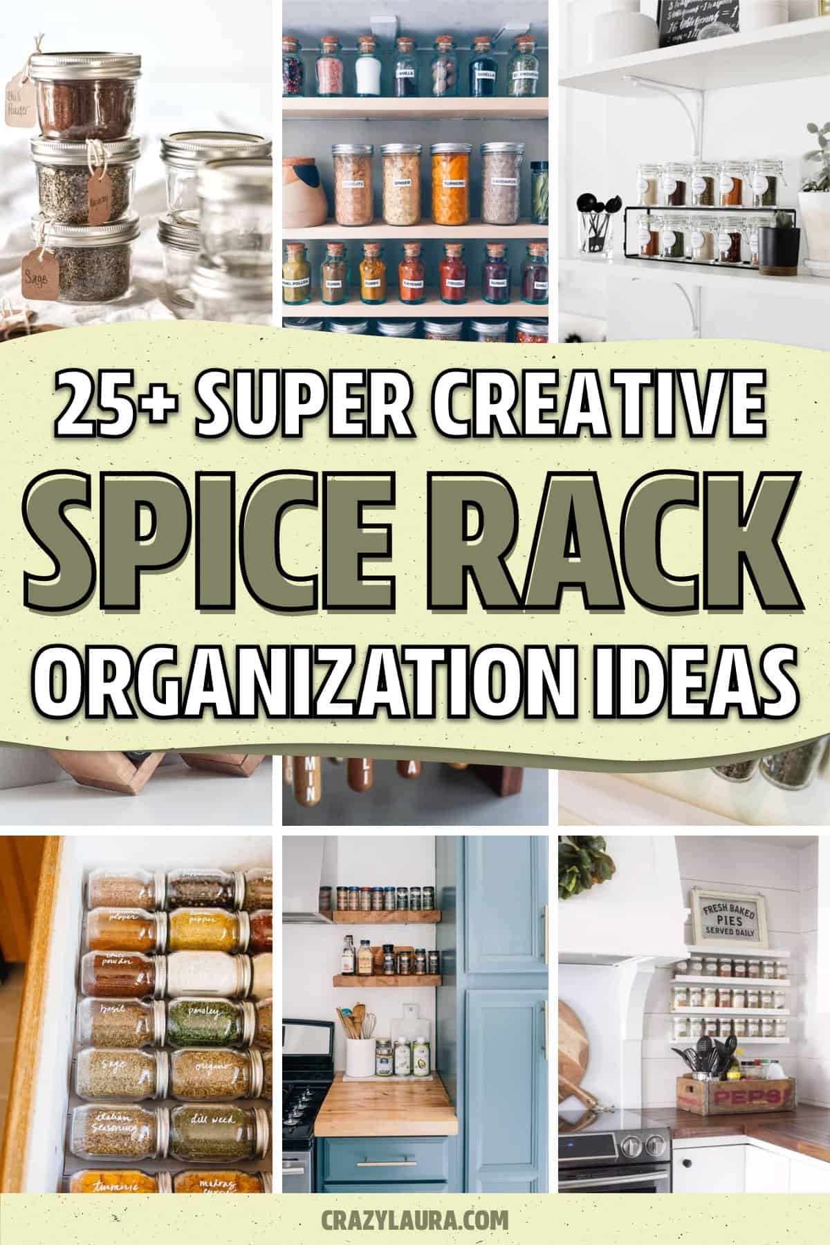 spice organization ideas for the kitchen