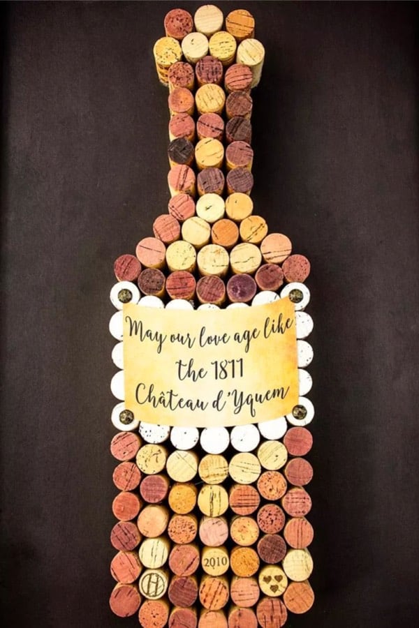 best diy project with wine corks
