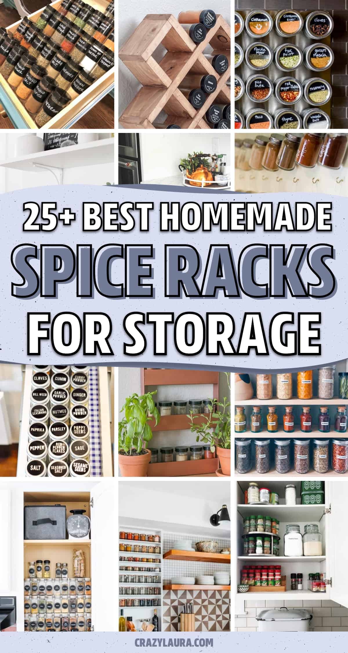 diy spice rack examples for inspiration