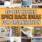 how to organize spice drawer