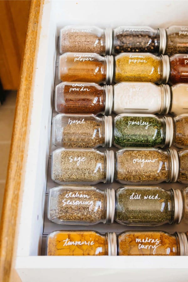 best spice drawer ideas