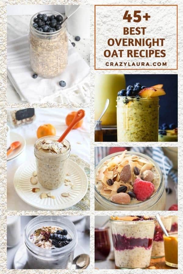 Best Overnight Oat Recipes - 45+ in a Jar