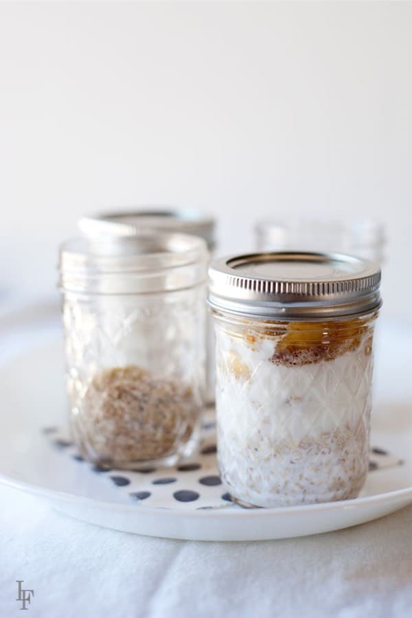 easy oatmeal recipe in jar