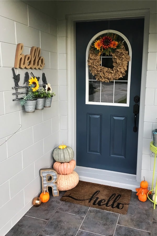 best fall decor for front door