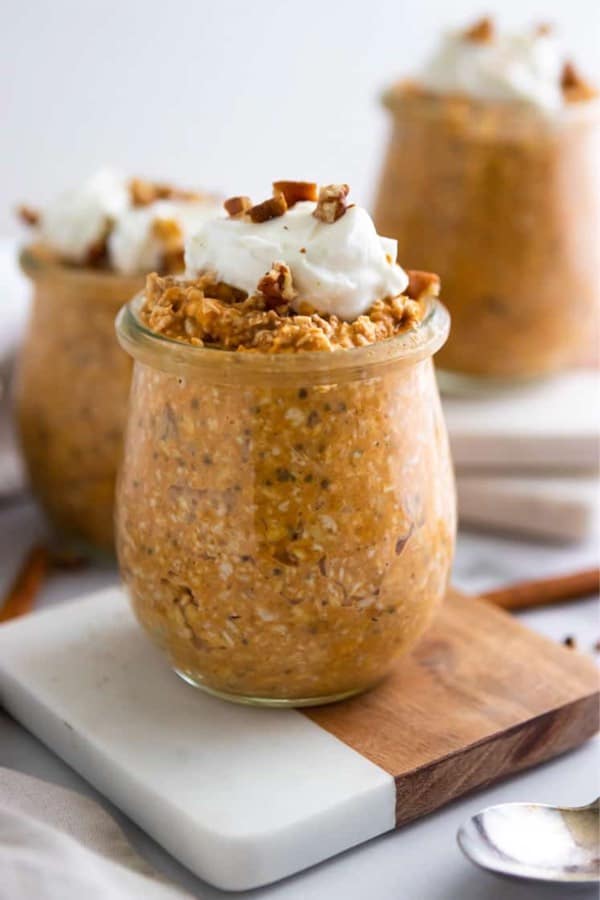 oats in jar for fall