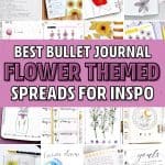 best flower ideas for bullet journal