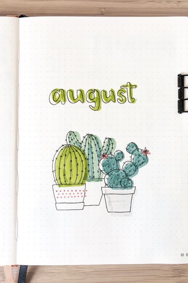 best monthly cover ideas for august