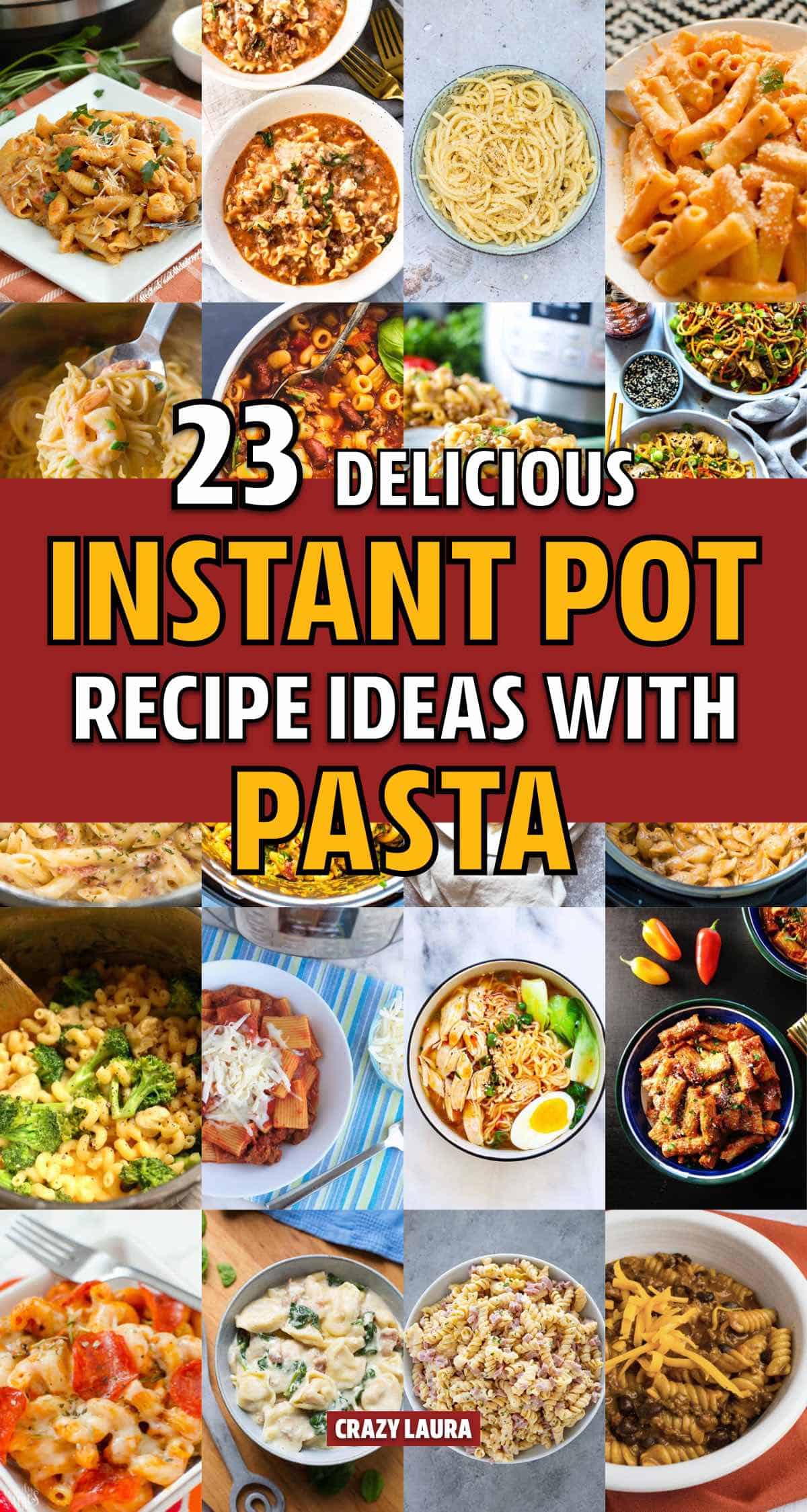 delicious pasta from instant pot