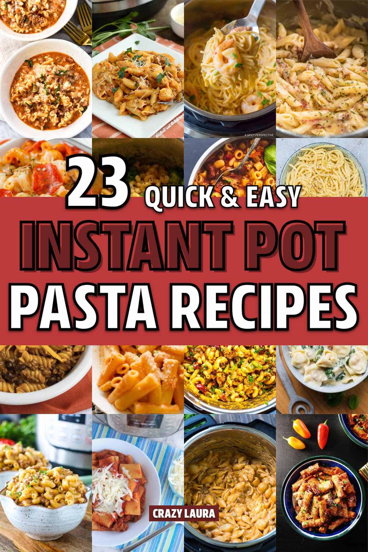 easy pasta in instant pot