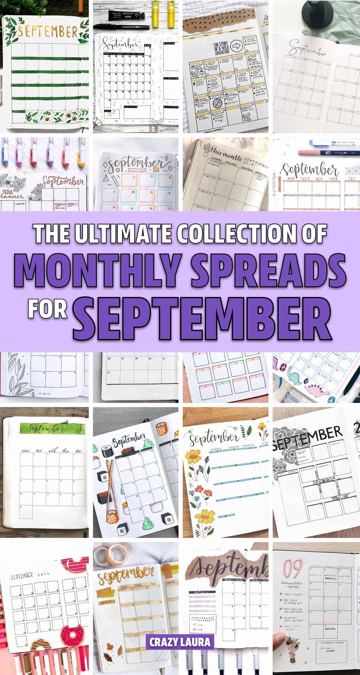 september monthly spread ultimate guide