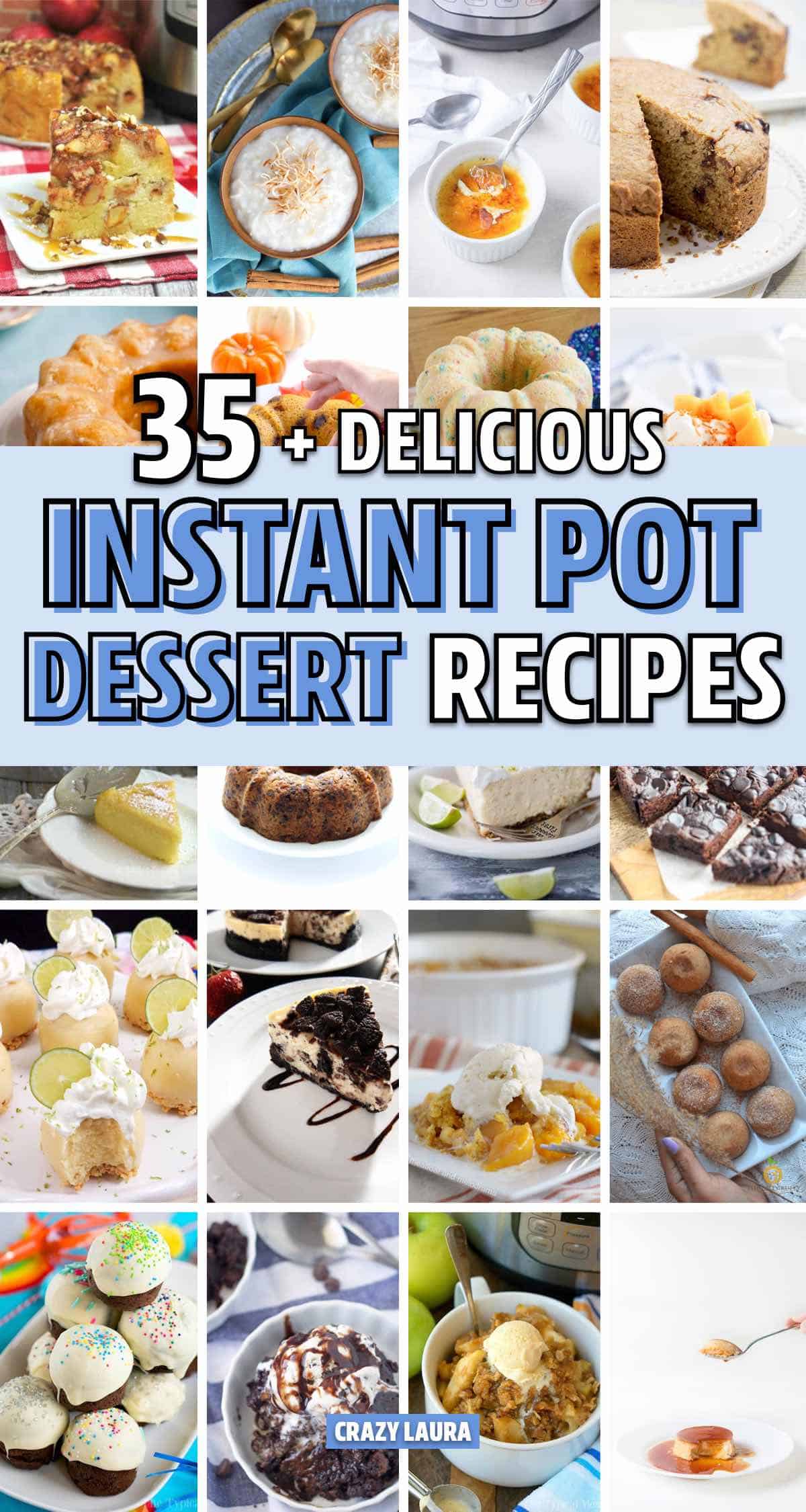 quick dessert recipe for instant pot