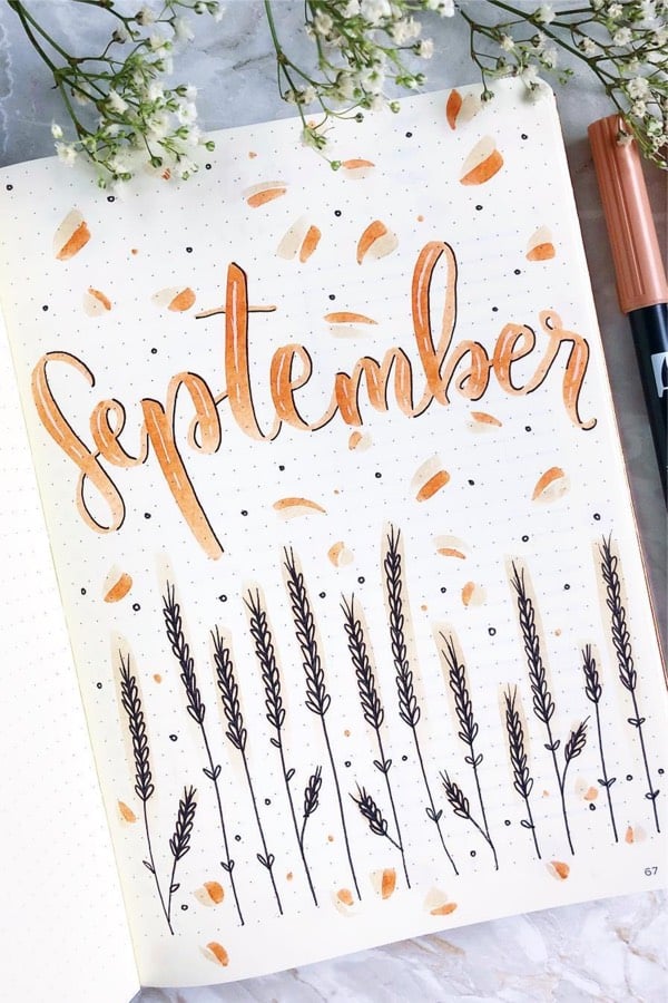 easy september monthly cover ideas