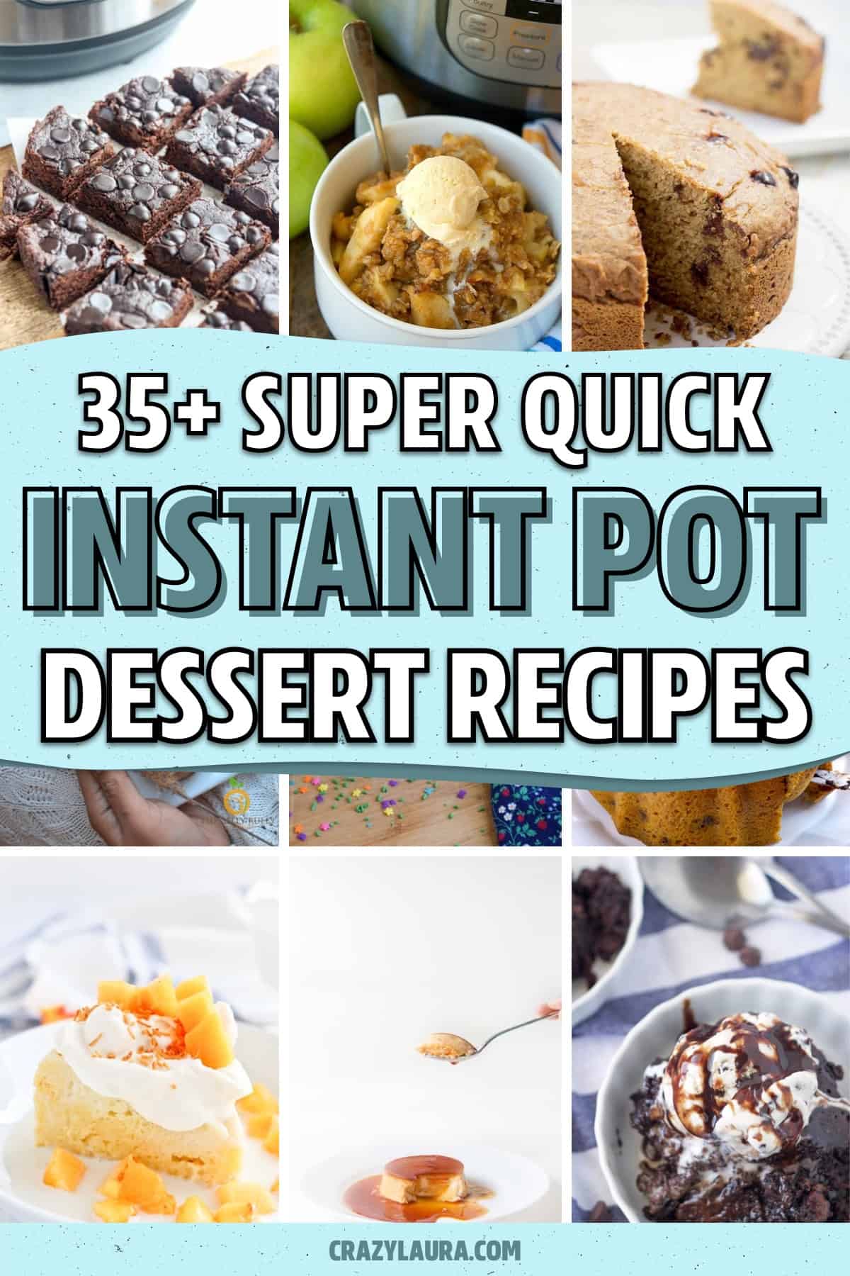 instant pot ideas for sweet treats