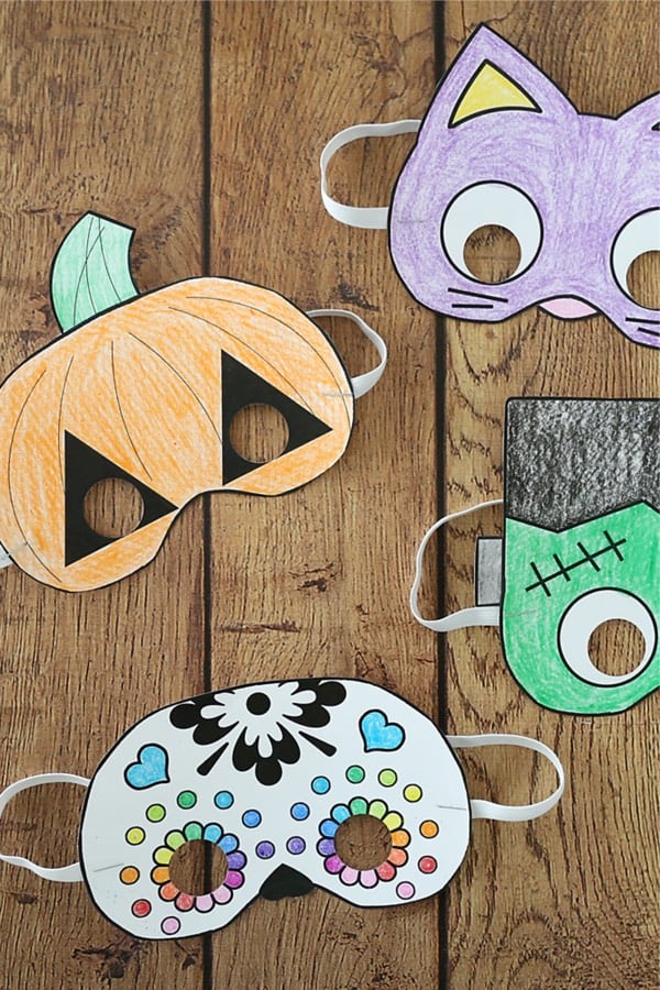 easy diy hallowen masks