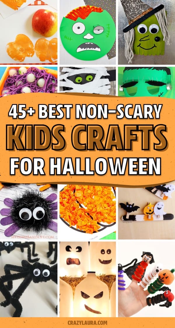 non scary craft tutorials for young kids