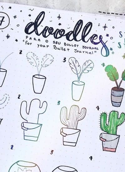 best examples for plant doodle tutorials