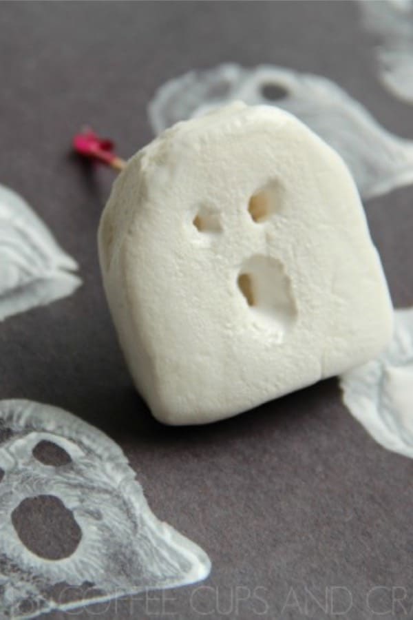ghost marshmallow craft idea