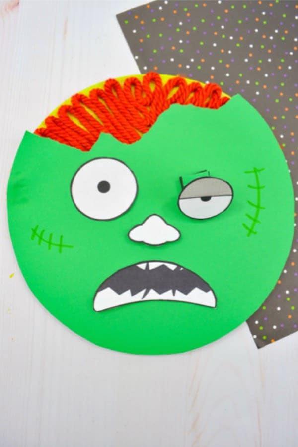 halloween zombie craft example