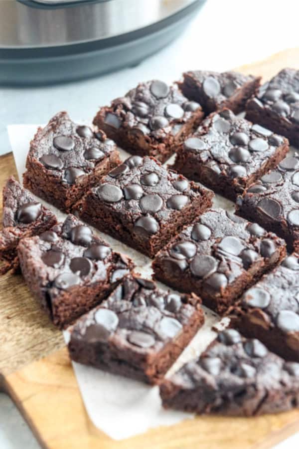 brownies made with instant pot