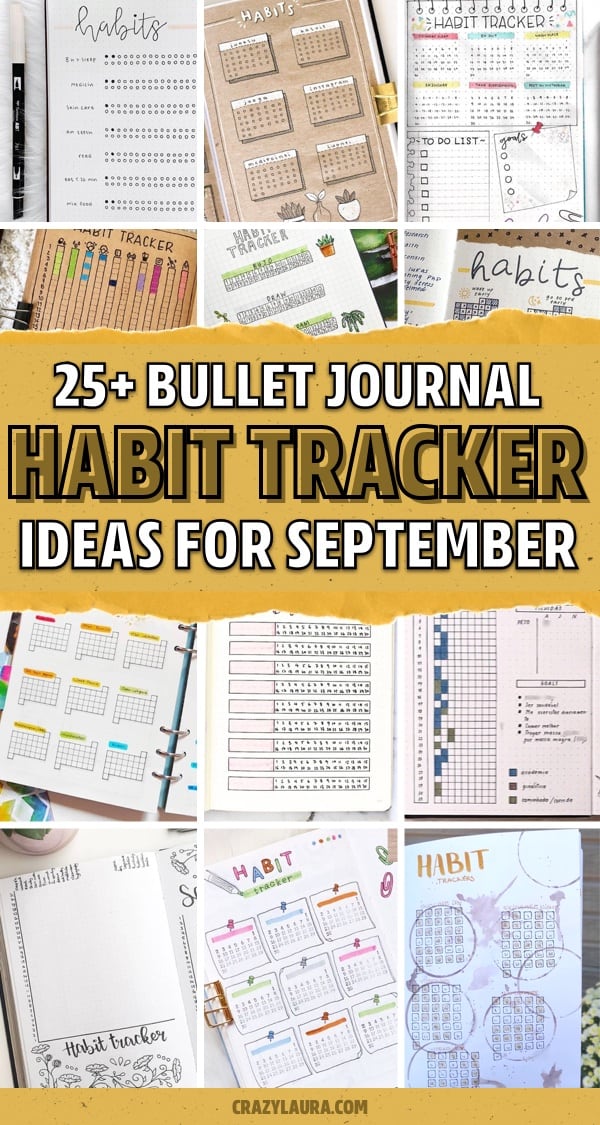 layout examples for fall habit tracker