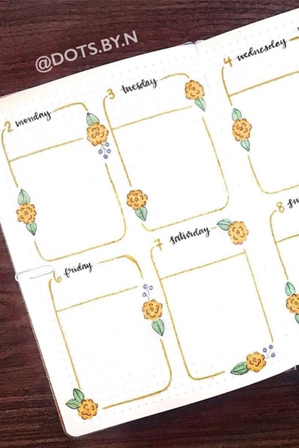 best ideas for september weekly layout