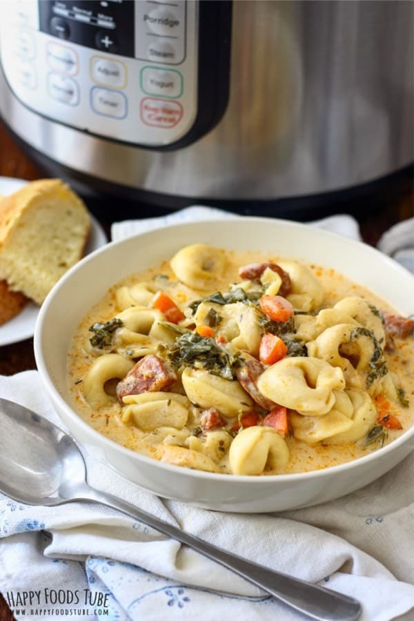 easy tortellini soup recipe with instant pot