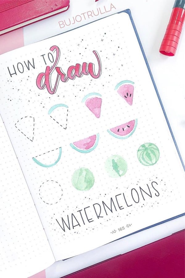 easy step by step watermelons