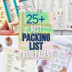 20 Packing List Ideas for Bullet Journal Travelers