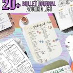 Ultimate 20 Packing List Inspirations for Bullet Journal Lovers