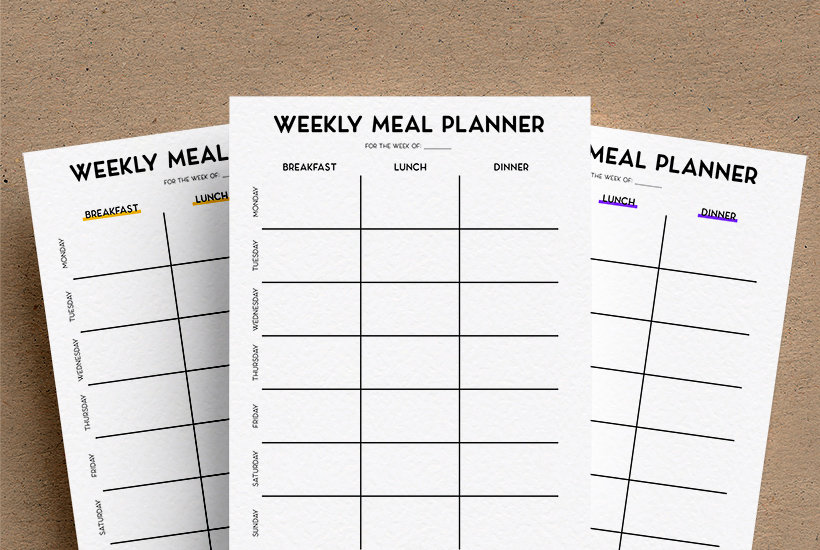 Free Weekly Meal Planner Printable For 2024