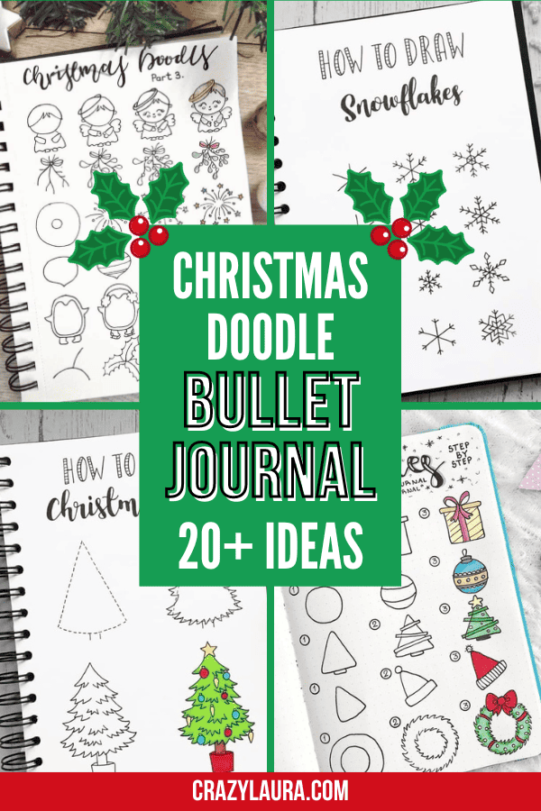 Best Bullet Journal Christmas Doodle Ideas For Inspo