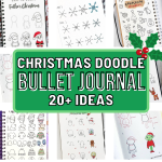 Best Bullet Journal Christmas Doodle Ideas For Inspo