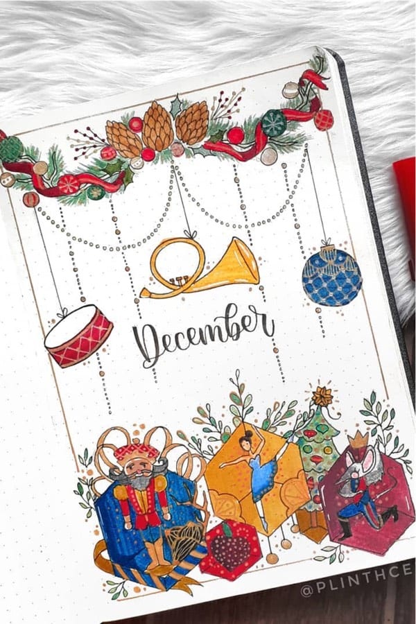 best december monthly cover ideas