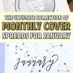 january bullet journal examples