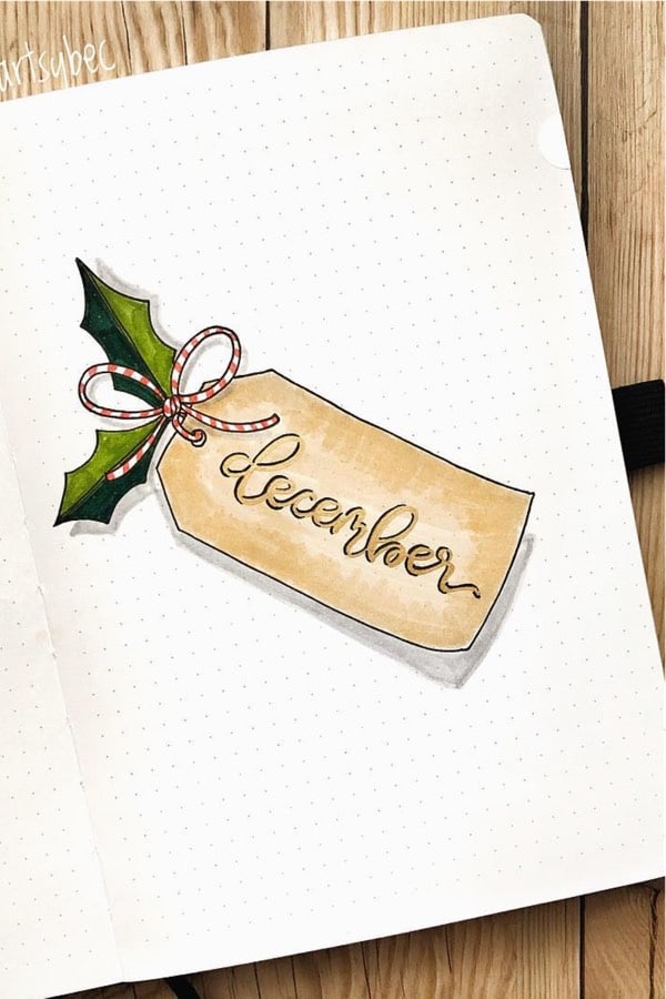 christmas themed monthly cover ideas