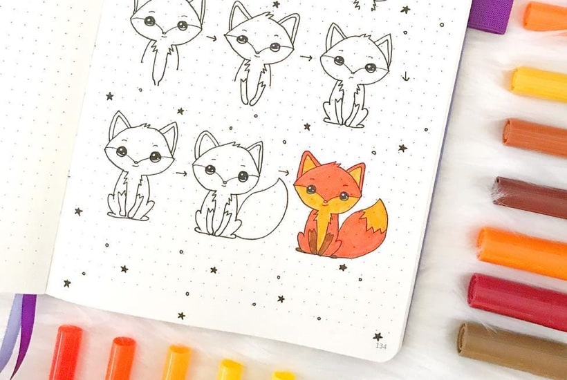 20+ Best Bujo Animal Doodles With Step By Step Tutorials