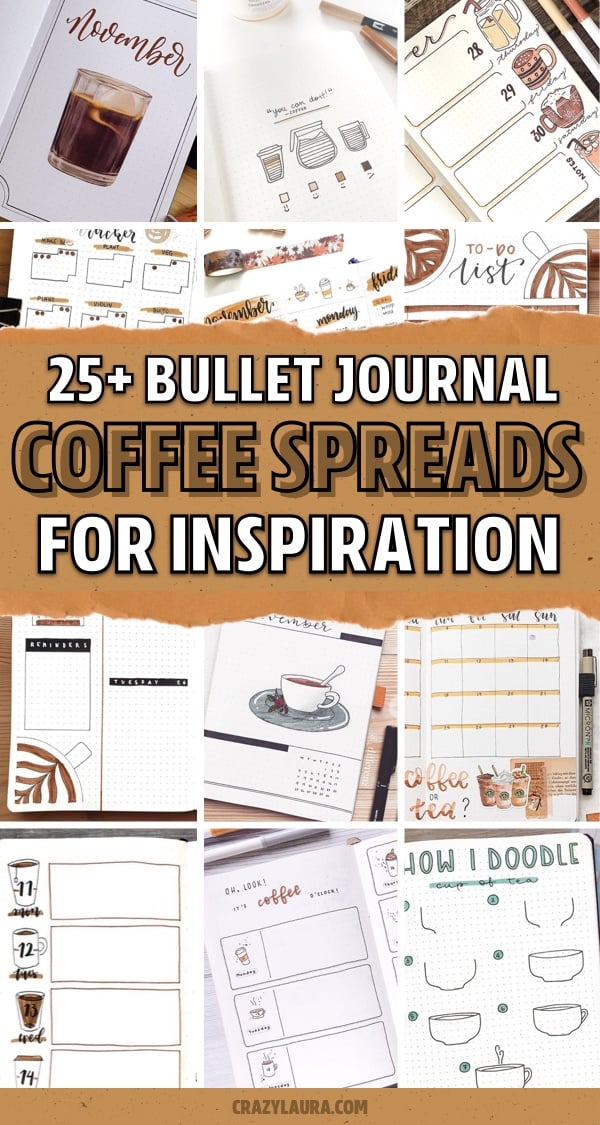 best journal theme with coffee drawings